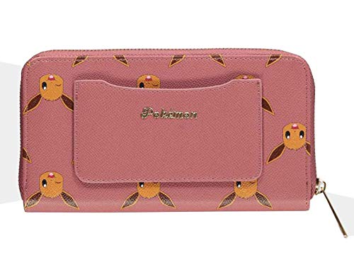 Difuzed Cartera Pokemon Eevee, Color Rosa, One Size (GW887742POK)