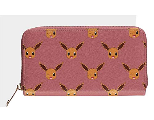 Difuzed Cartera Pokemon Eevee, Color Rosa, One Size (GW887742POK)