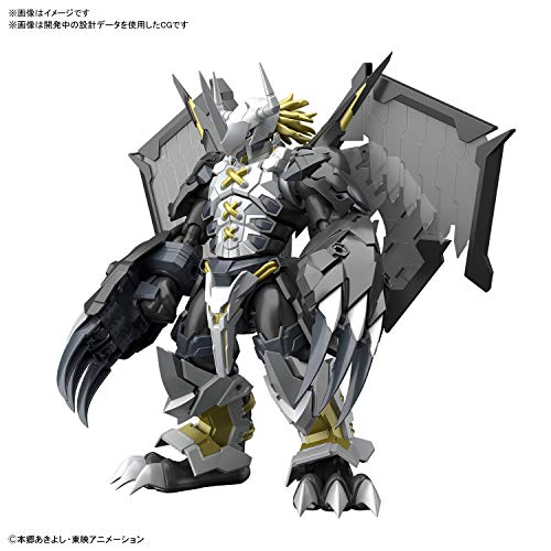 Digimon - Figura de Altura estándar Amplificado Negro Wargreymon - Modelo Kit MK60583