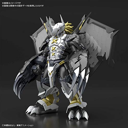 Digimon - Figura de Altura estándar Amplificado Negro Wargreymon - Modelo Kit MK60583