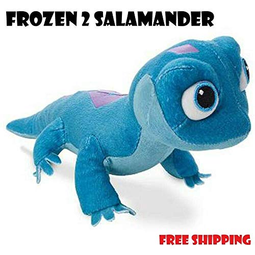 Dirgee Salamandra Peluche Peluche Juguete pequeño niños Lindo Bruni for niños Regalo, Bruni Peluche Lagarto Azul, Bolso de Frijol Muñeca de Juguete de Peluche, Regalo de muñeca de Peluche 28 cm/Azul