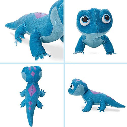 Dirgee Salamandra Peluche Peluche Juguete pequeño niños Lindo Bruni for niños Regalo, Bruni Peluche Lagarto Azul, Bolso de Frijol Muñeca de Juguete de Peluche, Regalo de muñeca de Peluche 28 cm/Azul