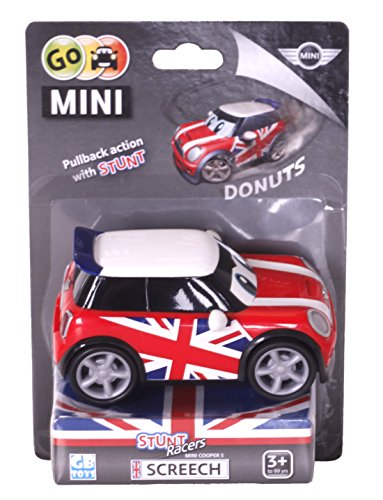 Diset Go Mini - Stunt Racer Screech, Coche de Juguete, Color Rojo 706080