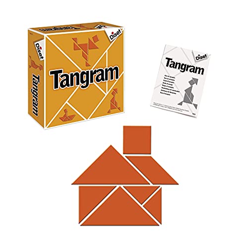 Diset- Tangram - Rompecabezas chino para crear figuras para niños a partir de 5 años