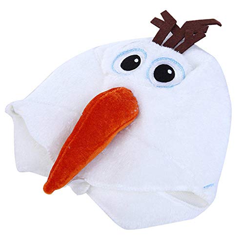 Disfraz de Cosplay de Halloween de Olaf adorable de felpa de lujo para niños pequeños, película de dibujos animados favorita, muñeco de nieve, vestido de fiesta