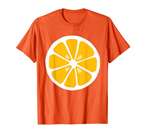 Disfraz del Grupo de Fruta Naranja Camiseta