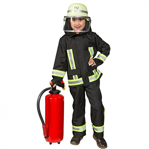 Disfraz infantil de bombero, uniforme de bombero