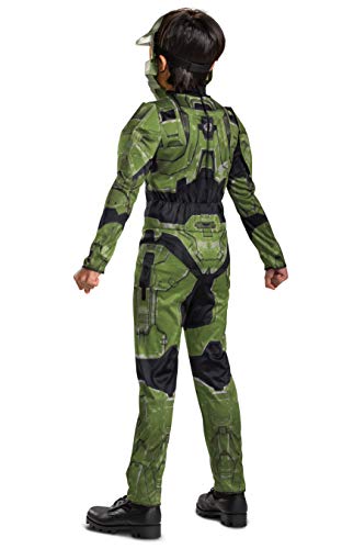 Disguise Disfraz Halo Niño Master Chief Clásico, Disfraz Militar Niño Disponible en Talla XL