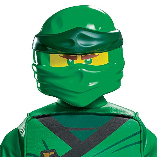 Disguise Disfraz Ninjago Verde Niño Deluxe, Disfraz Superhéroe Niño Disponible En Talla L