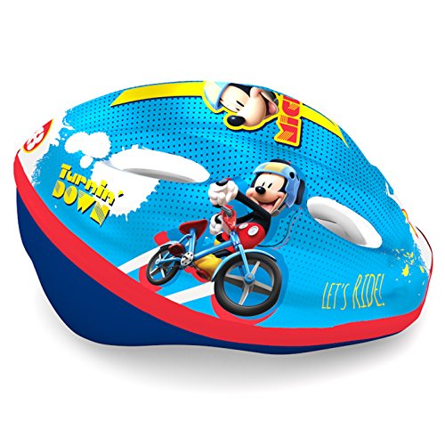 Disney Bike Helmet - Casco de Bicicleta para niños, diseño de Mickey Sports Multicolor, M