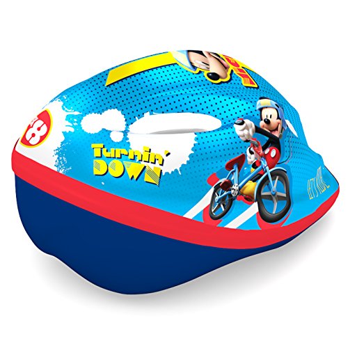 Disney Bike Helmet - Casco de Bicicleta para niños, diseño de Mickey Sports Multicolor, M