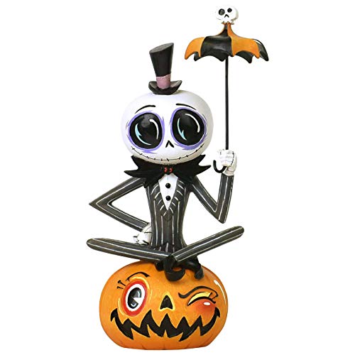 Disney by Miss Mindy, Figura de Jack Skellington de "Pesadilla Antes de Navidad", para coleccionar, Enesco