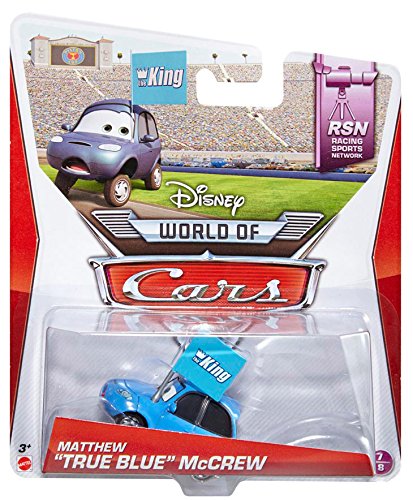 DISNEY EL MUNDO DE CARS 'MATTHEW TRUE AZUL McCREW' DEL RSN SET #7 de 8. NUEVO