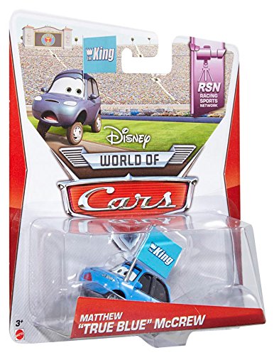 DISNEY EL MUNDO DE CARS 'MATTHEW TRUE AZUL McCREW' DEL RSN SET #7 de 8. NUEVO