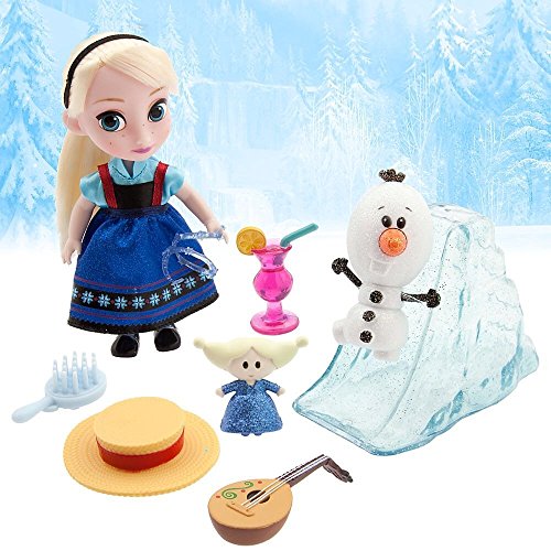 Disney Frozen Animators Collection Elsa Mini Doll Playset by