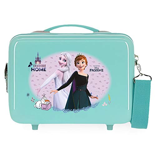 Disney Frozen Arendelle Is Home Neceser Adaptable Azul 29x21x15 cms Rígido ABS 9,14L 0,84 kgs