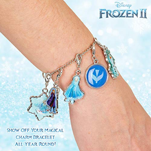 Disney Frozen Calendario Adviento, Calendario de Adviento 2021 de Joyas, Incluye 24 Sorpresas con Anna y Elsa Colgantes Pulsera Collar, Advent Calendar Para Niñas