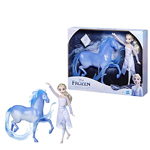 Disney Frozen - Muñeca de Elsa y Figura de Nokk inspiradas en Frozen 2