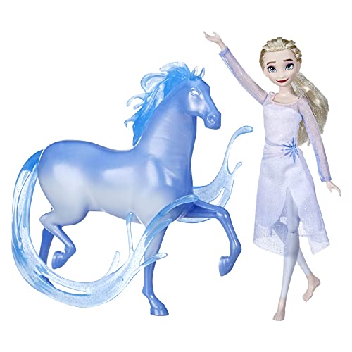 Disney Frozen - Muñeca de Elsa y Figura de Nokk inspiradas en Frozen 2