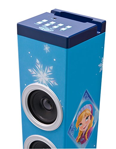 Disney Frozen Torre De Sonido con Bluetooth Y Altavoces Luminosos (Lexibook BT900FZ)