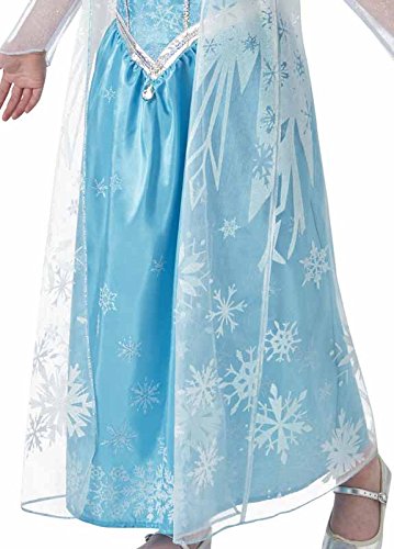 Disney I-630034L Disfraz de luxe-Elsa-talla L