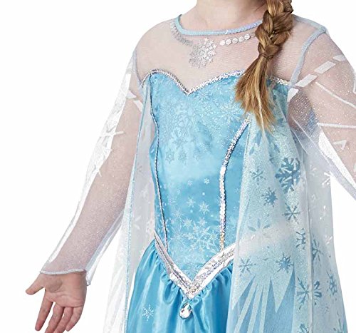 Disney I-630034L Disfraz de luxe-Elsa-talla L