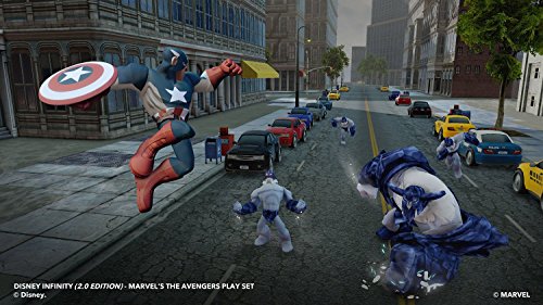 Disney Infinity: Marvel Super Heroes (2.0 Edition) Captain America Figure - Not Machine Specific by Disney Infinity