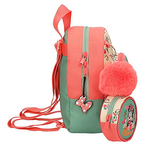 Disney Minnie Golden Days Mochila Guardería Multicolor 19x23x8 cms Poliéster 3,5L