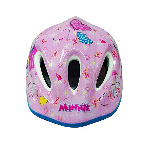 Disney Minnie Mouse - Casco Easy Niña, Rosa, M (52-56 cm)