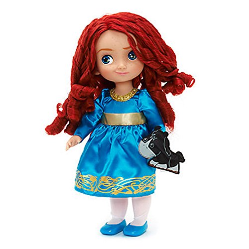 Disney Oficial Mérida Brave 38cm animador del niño muñeca con accesorios Angus