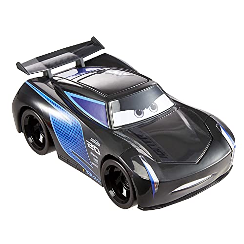 Disney Pixar Cars Jackson Storm Track Talkers - Coche de juguete con sonidos, juguete para niños +3 años (Mattel GXT30)