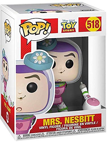 Disney Pixar: Toy Story - Figura de vinilo para Mrs. Nesbit Pop! (con funda protectora de caja emergente compatible)