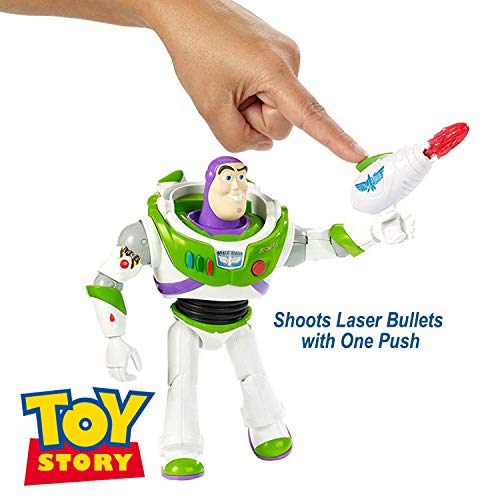 Disney Pixar Toy Story Figuras Juego Set | Buzz Lightyear Aventura Espacial | Figuras de acción Buzz Lightyear para niños y niñas de 25 Sonidos y Frases Incl Zurgbot