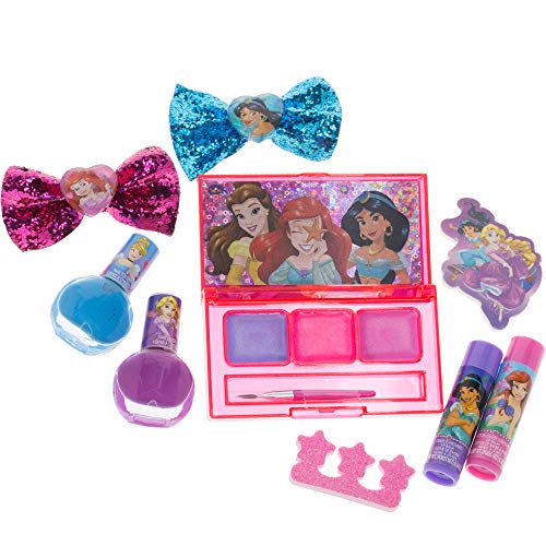 Disney Princess - Townley Girl Conjunto De Mochila Cosmética Princesa De Disney, 11 Ct |Princesa De Disney|