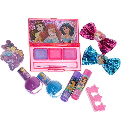 Disney Princess - Townley Girl Conjunto De Mochila Cosmética Princesa De Disney, 11 Ct |Princesa De Disney|