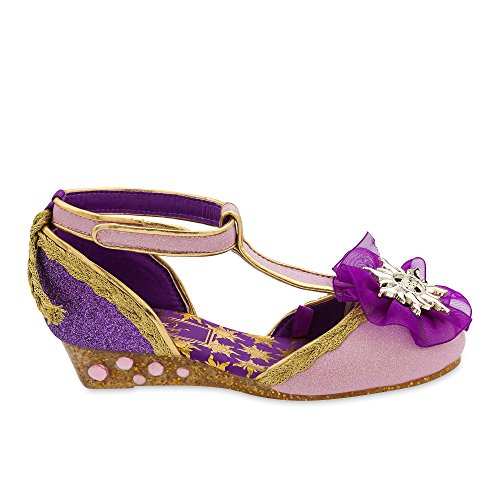 Disney Rapunzel - Zapatillas de disfraz para niña (talla 2/3), color morado