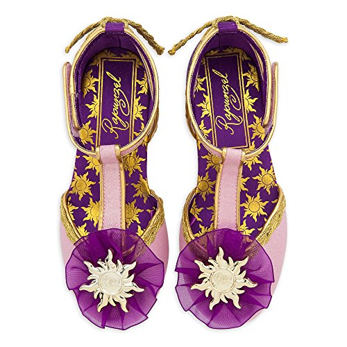 Disney Rapunzel - Zapatillas de disfraz para niña (talla 2/3), color morado