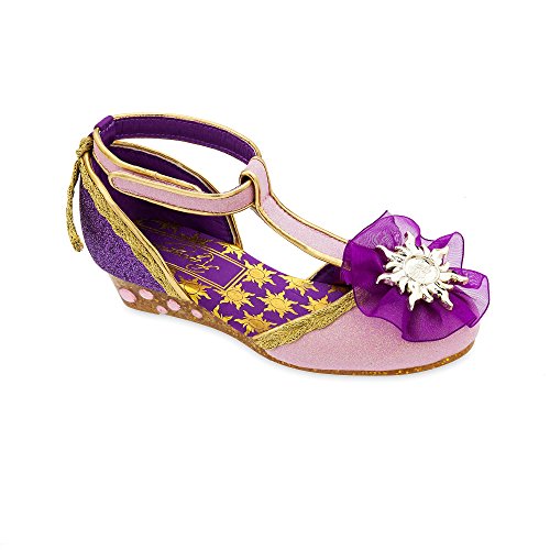 Disney Rapunzel - Zapatillas de disfraz para niña (talla 2/3), color morado