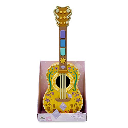 Disney Store Interactive Light-Up Guitar - Detalles inspirados en Enredado con efectos de luz y sonido - Apto a partir de 3 años