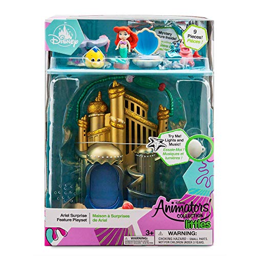 Disney Tienda Oficial Ariel Little Mermaid Animators Colección Surprise Playset