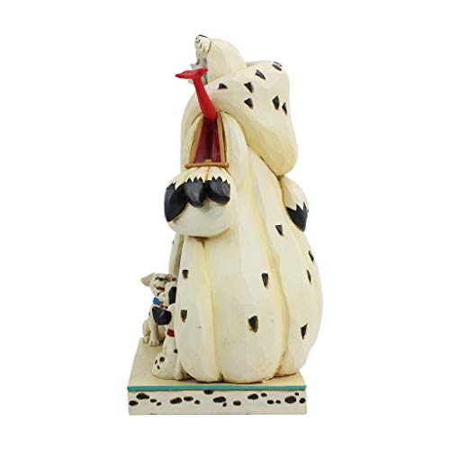 Disney Traditions, Figura de Cruella De Vil de "101 Dalmatas", para coleccionar, Enesco