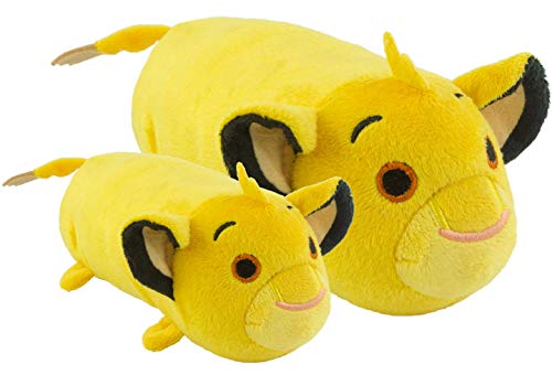 Disney Tsum Simba Squeak Juguete para Perro, tamaño Mediano, 21,59 cm