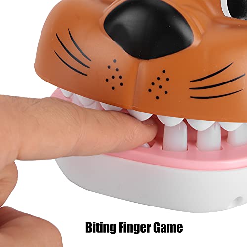 Divertido juego de tiburones, juego de morder los dedos Juguete para aliviar el estrés Juego de dedos Juguetes divertidos Juguetes con dientes de tiburón Juego para regalos de cumpleaños(Biting tiger)