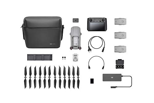 DJI Mavic Air 2 Pack Vuela Más (con Smart Controller) - Drone Quadcopter UAV con Cámara de 48MP 4K Video 1/2" CMOS Sensor de Cardán de 3 Ejes, Tiempo de Vuelo 34min, ActiveTrack 3.0 - Gris