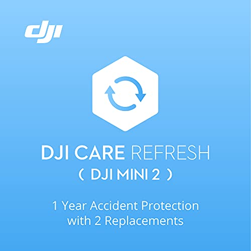 DJI Mini 2 Care Refresh - Servicio post-venta, hasta Dos Sustituciones en 12 Meses, Asistencia Rápida, Cobertura de Accidentes y Daños por Agua, Activado dentro 48 horas