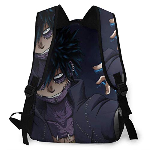 DJNGN Mochila My He-r-o ACA-Demi-a Mochila Dabi Boku No Hero Mochila