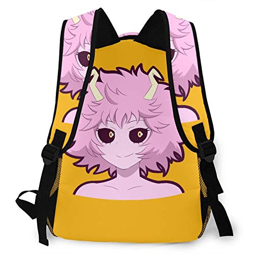 DJNGN My He-r-o ACA-Demi-a Ashido Mina Mochila Boku No Hero ACA-Demi-a Daypack Mochila