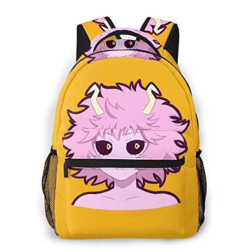 DJNGN My He-r-o ACA-Demi-a Ashido Mina Mochila Boku No Hero ACA-Demi-a Daypack Mochila