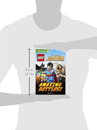 DK Readers L2: LEGO® DC Comics Super Heroes: Amazing Battles!: It's Time to Beat the Bad Guys! (DK Readers Level 2)