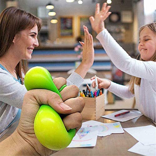 DNA Squish Stress Balls | Color Changing Stress Squishy Balls,Focus Enhance,Soft Stress Toys for Kids Pull/Stretch. Stress Balls for Adults Anxiety Hand Therapy or Sensory Fidget Relaxing Toy (1pcs)